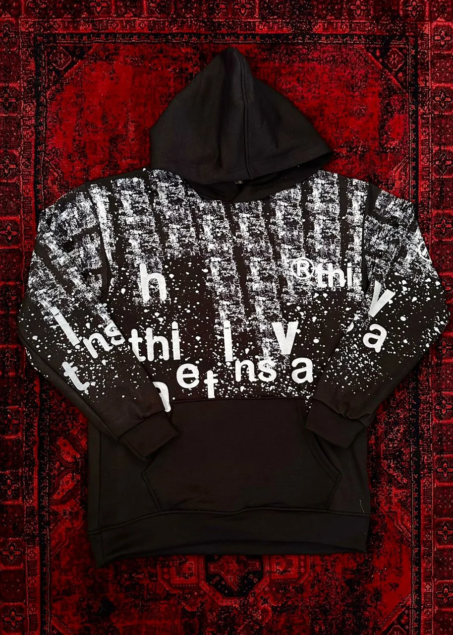 هودی تمام چاپ شلوغ کد7596